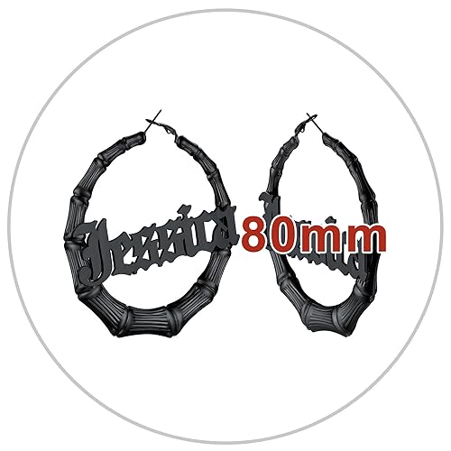 Personalized Black 80MM(Custom Name)
