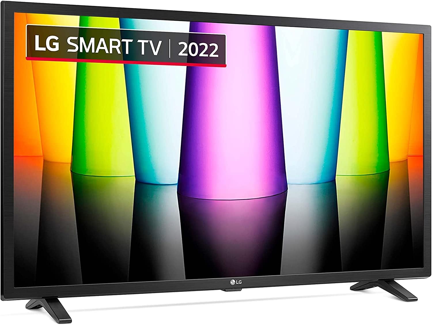 LG 32 Inch LQ63 HD 720p Smart LED TV with WebOS - Perfect for Bedrooms, Dorms & Small Spaces