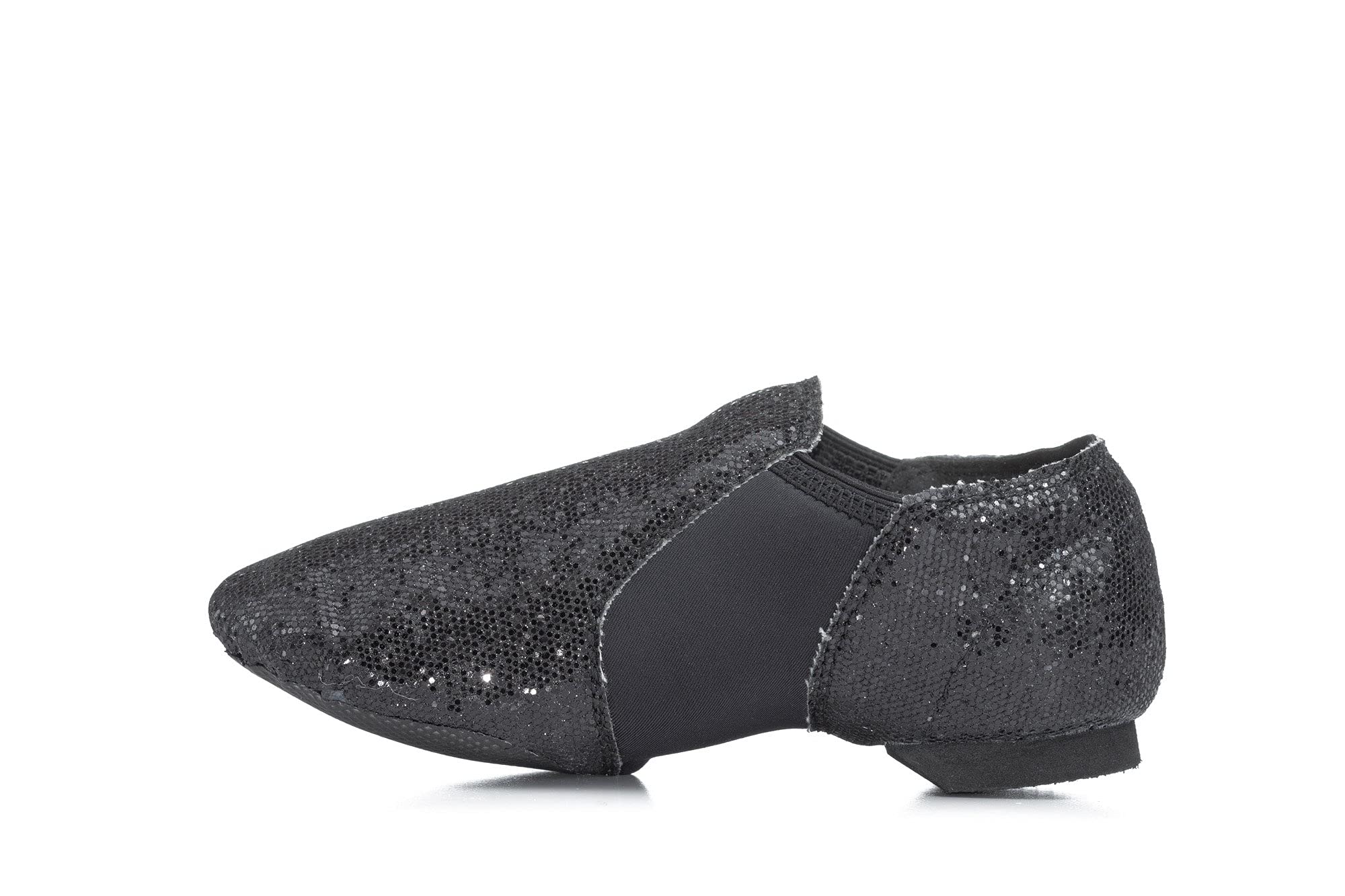 Double Platinum Girls Glitter Jazz Shoes - Sparkly Dance Shoes for Kids, Ballet & Tap Performance, Competition, Recital, Party Wear (Toddler to Youth Sizes)