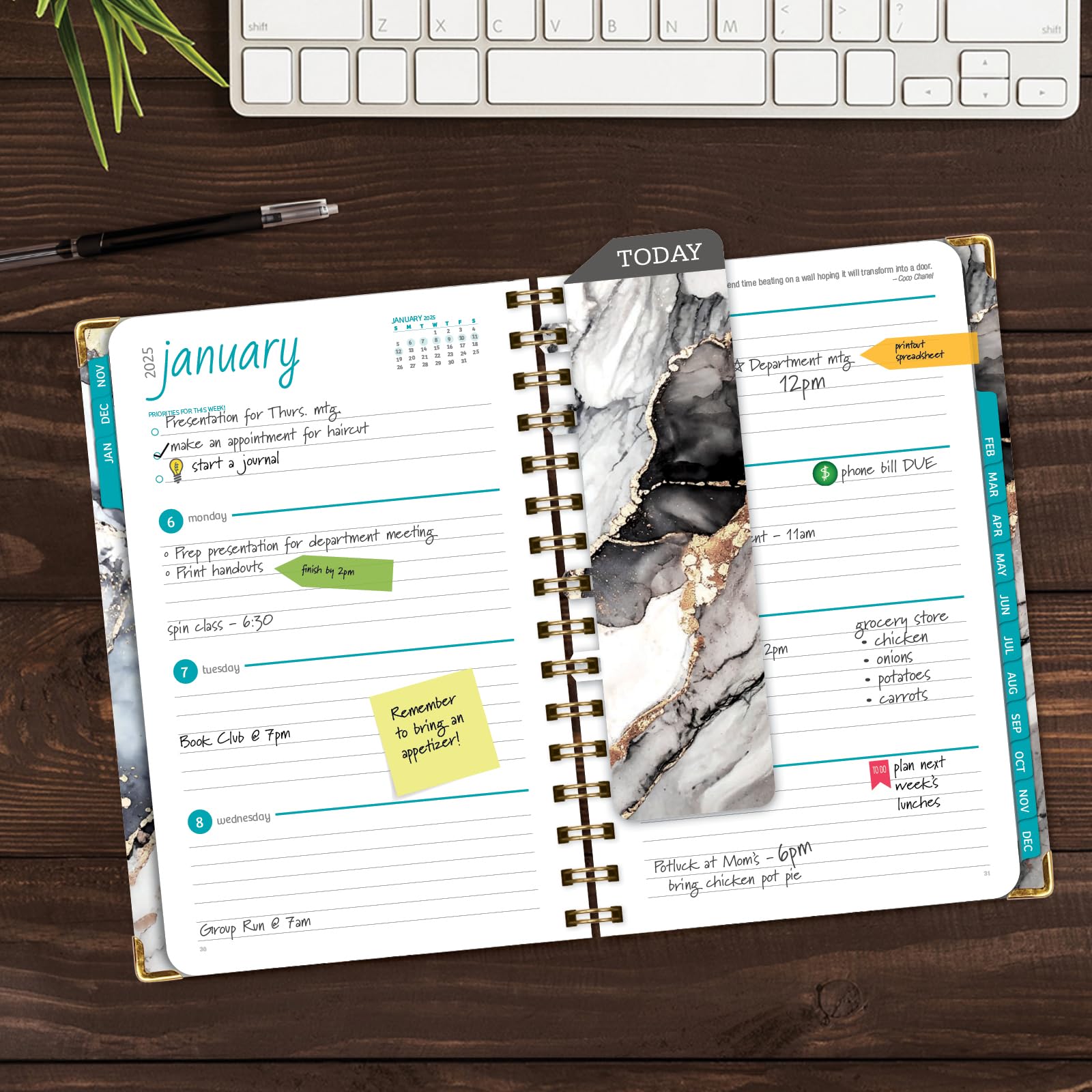 2025 Hardcover Planner 5.5