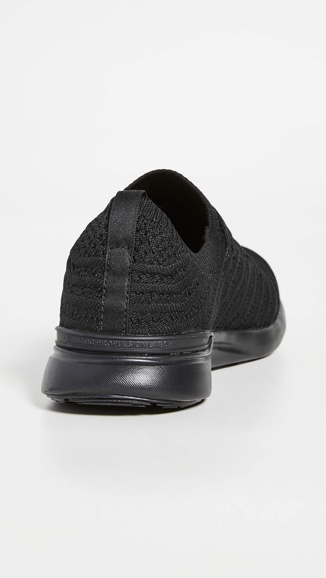 APL: Athletic Propulsion Labs Women's Techloom Wave Running Shoes - Lightweight & Comfortable Sneakers for Women, Black/Black, Size 9.5 US - Perfect for Gym Workouts, Jogging & Casual Wear