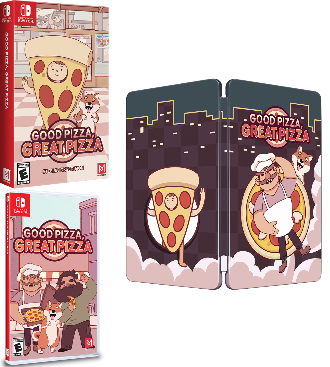 Good Pizza, Great Pizza SteelBook Edition for Nintendo Switch - Fun Cooking Simulation Game for Family Game Night & Pizza Lovers