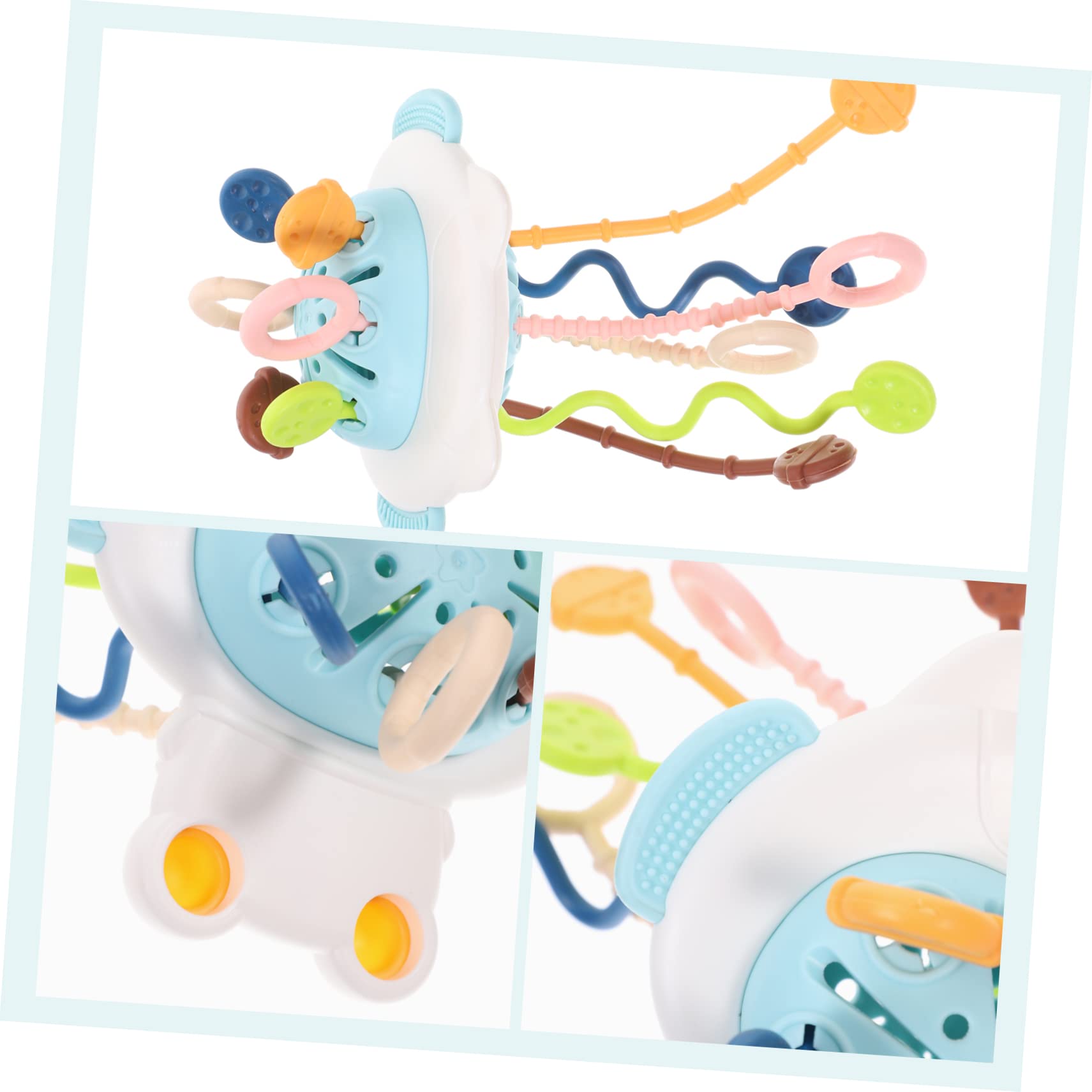 TOYANDONA Sensory Toys for Kids - Educational & Calming Drawstring Bath Toys - Soft Silicone Stress Relief Toys for Toddlers & Autism - Perfect for Bathtime, Classroom, and Sensory Play Therapy