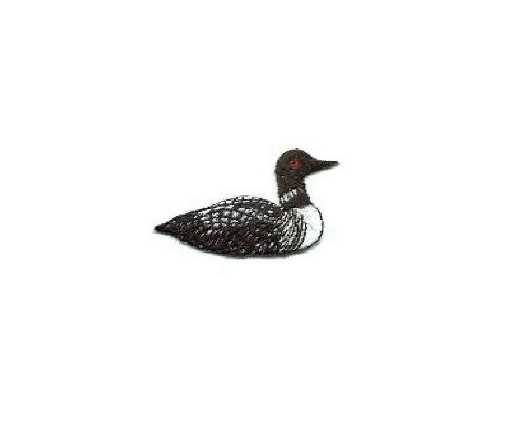 Bird, Loons, Divers & Duck Embroidered Iron-On Applique Patch for DIY Crafts, Sewing Projects, Jackets & Backpacks