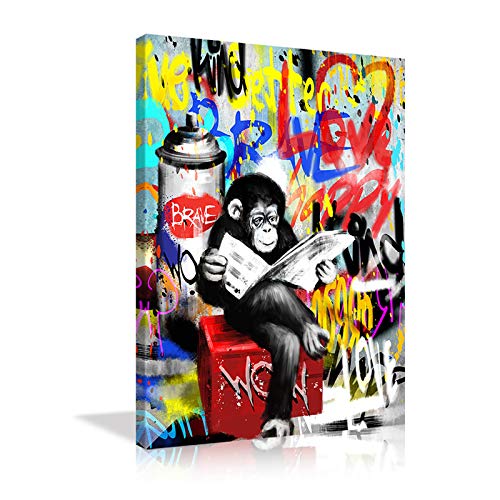 Graffiti Orangutan Wall Art-02