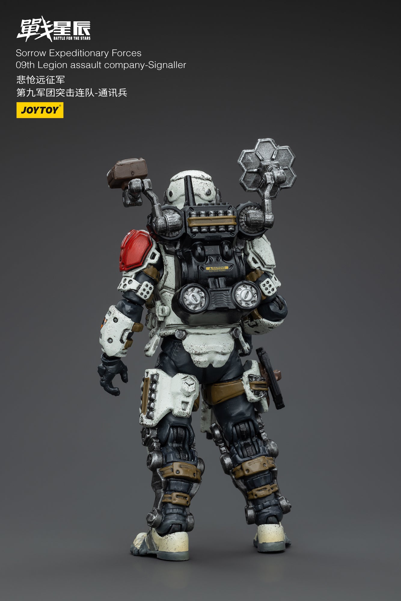 JOYTOY 1/18 Scale 3.75-inch Battle for the Stars Action Figure - Sorrow Expeditionary Forces 09th Legion Assault Company Collectible Toy | Perfect for Display, Gifts, and Sci-Fi Battles
