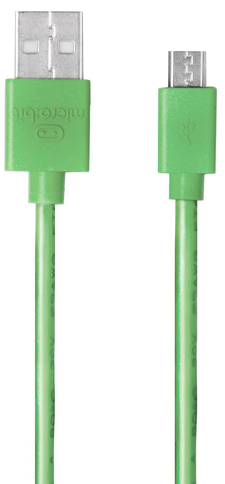 11.8 Inch Green USB 2.0 Type A to Micro B Cable - Fast Charging & Data Sync for Microbit, Arduino, Raspberry Pi - Perfect for DIY Electronics Projects & STEM Education