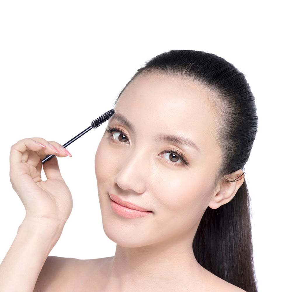BTYMS 100 Pcs Disposable Eyelash Spoolies Brush - Mascara Applicator & Lash Wand for Extensions, Eyebrow Spooly - Perfect for Salon, Home Makeup & Professional Use