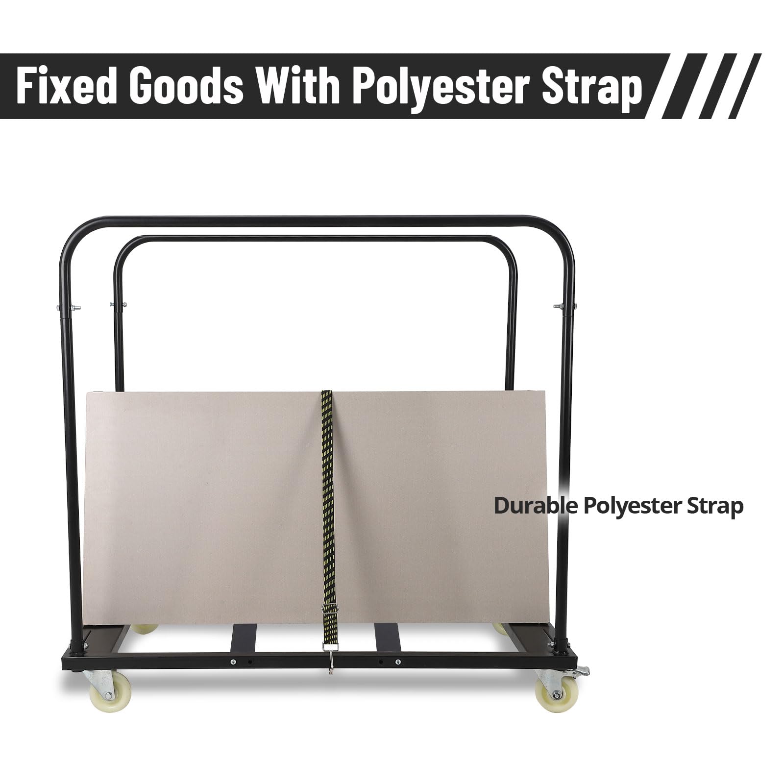Heavy Duty Folding Table Cart with 5