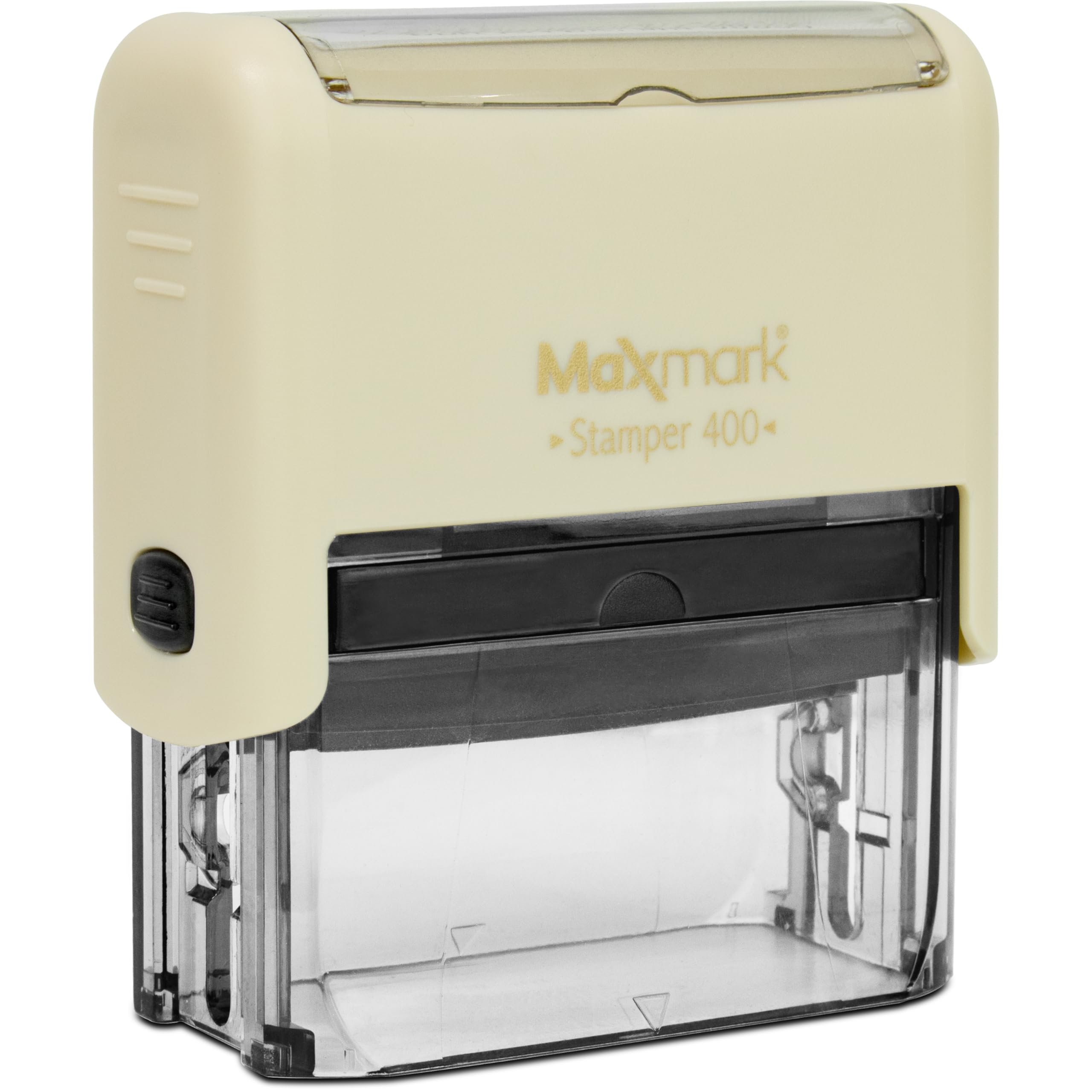Personalized Self Inking Address Stamp - Custom Monogram Rubber Stamp for Wedding Invitations, Envelopes & Mail (MOAD105-SI) - Perfect for Home Office, Business Correspondence & Gift Giving
