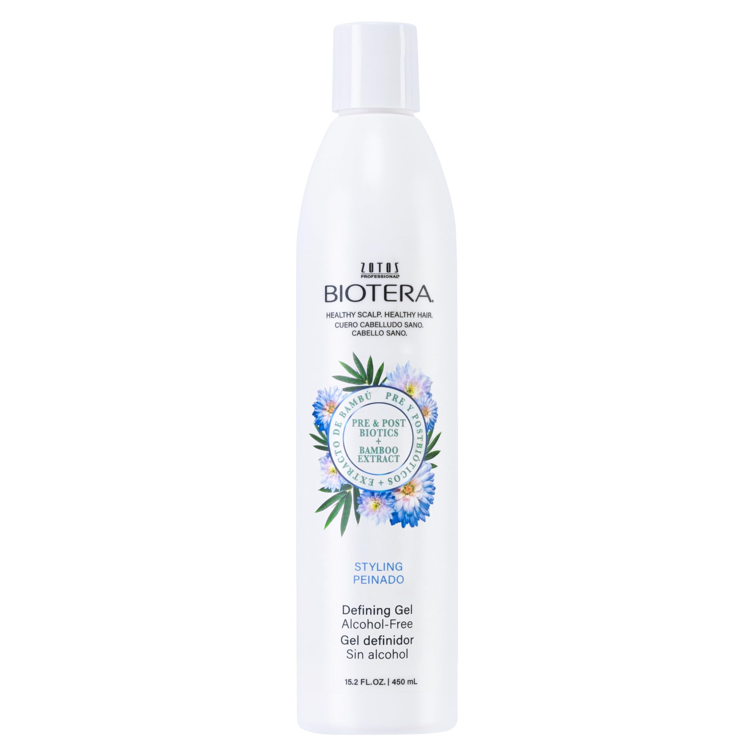 BIOTERA Alcohol-Free Styling Defining Gel for Flexible Sculpting & Shaping - Vegan, Cruelty-Free & Paraben-Free Hair Gel with Radiant Shine, No Stickiness or Flaking - Perfect for Curly, Wavy & Straight Hair Styling at Home or Salon