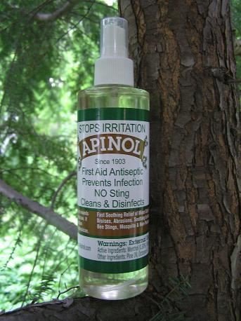 Apinol First Aid Antiseptic Pine Oil - 4 oz Natural Wound Care Solution for Cuts, Burns & Skin Irritations | Home & Outdoor Emergency Kit Essential