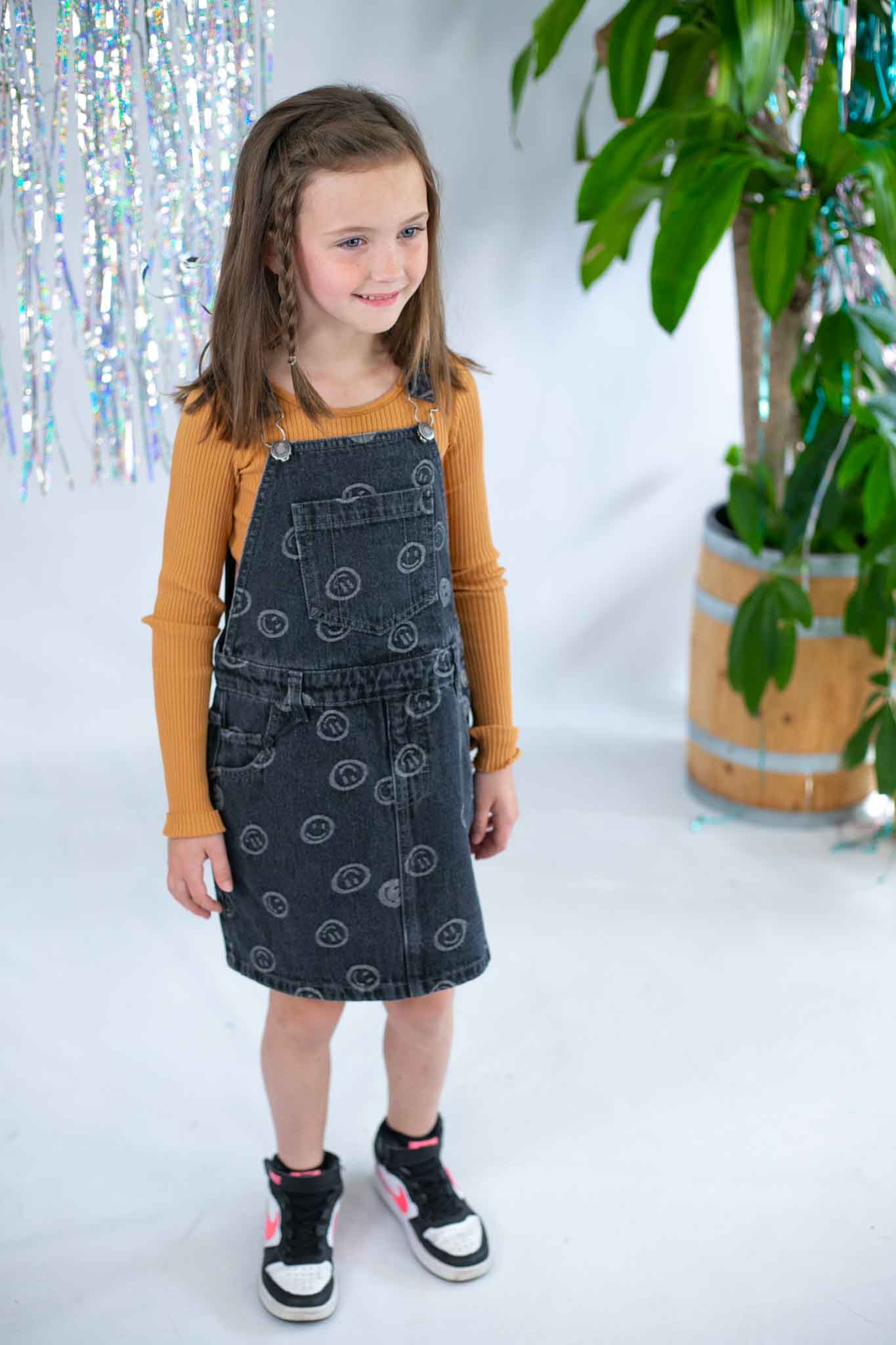 Chakala Happiness Black Dress for Girls - Elegant & Comfortable Kids' Party Dress for Birthday, Christmas & Special Occasions