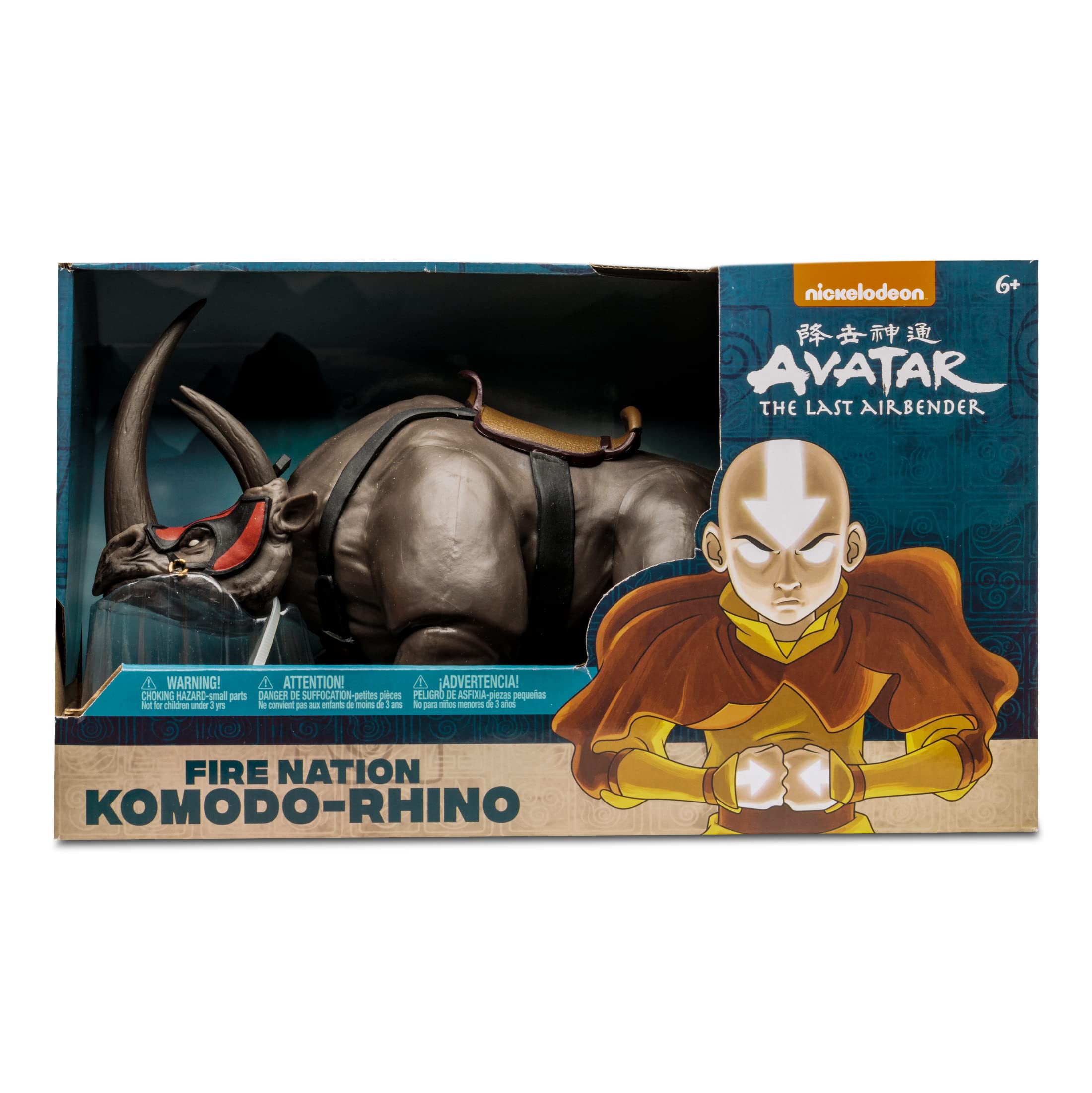 McFarlane Toys Avatar The Last Airbender Fire Nation War Rhino Action Figure - Collectible Toy for Fans, Gift for Kids & Adults - Perfect for Display, Play & Themed Collections