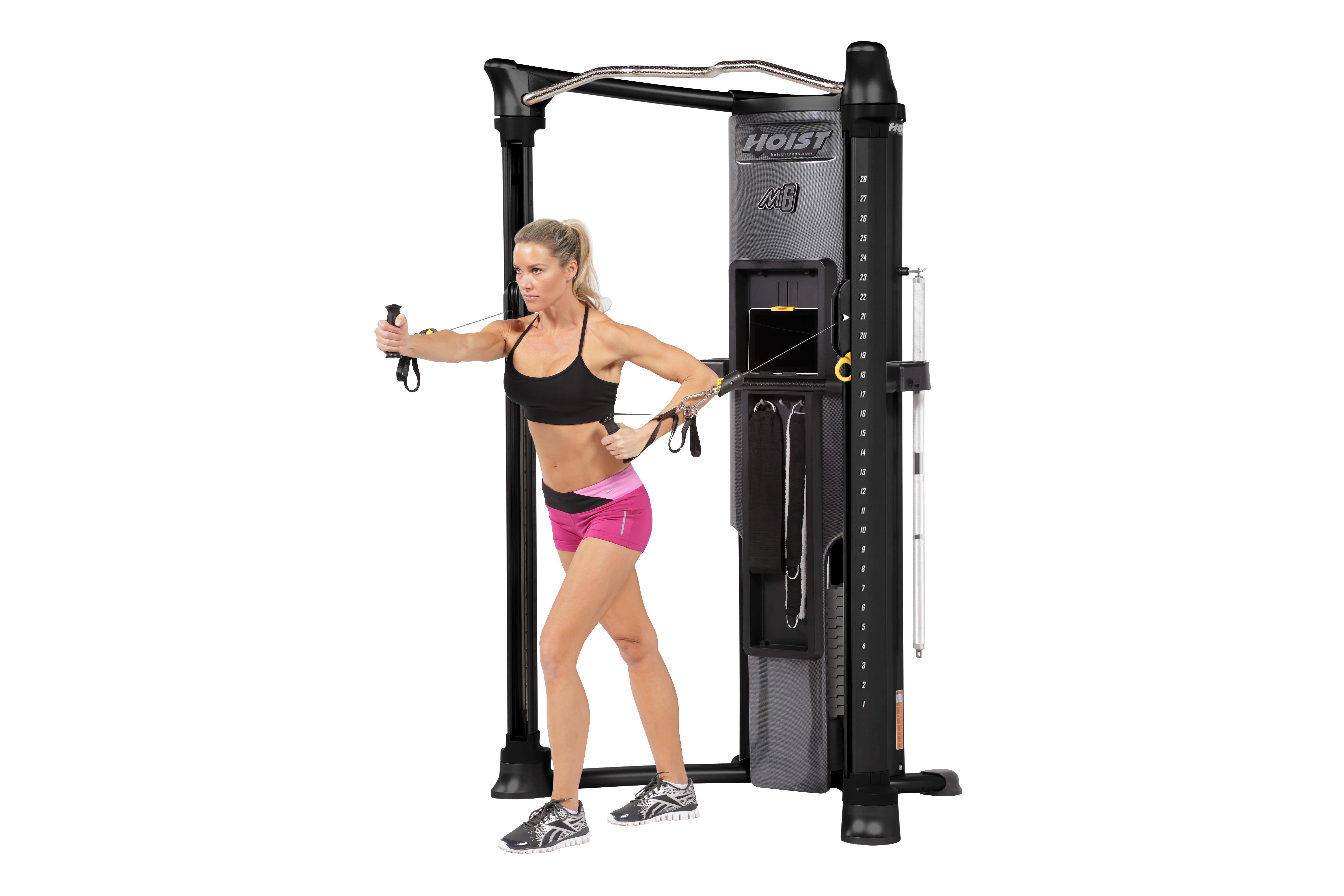 Hoist Mi6 Functional Trainer Home Gym - Full Body Workout Equipment for Strength Training & Fitness - Perfect for Home Gym, Garage, or Small Spaces