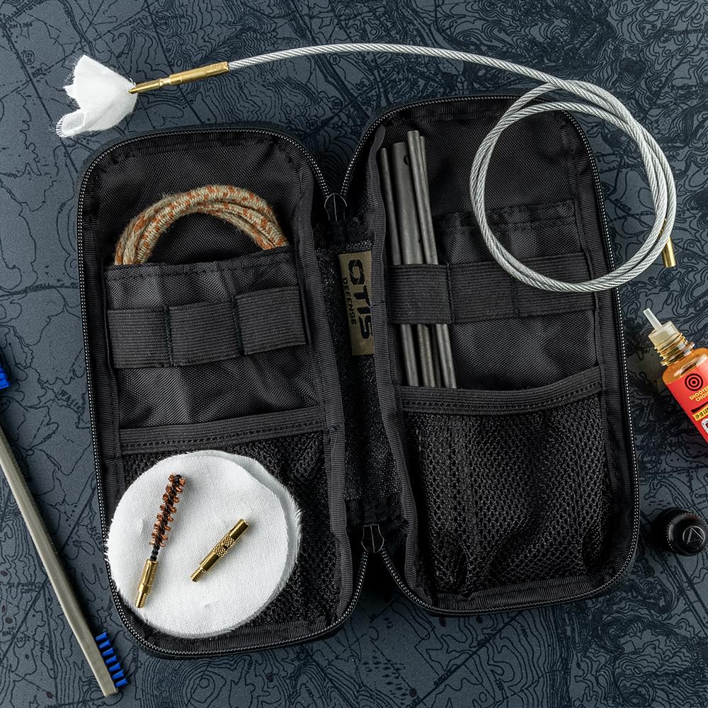 Otis Technology Defender Series Gun Cleaning Kit for Pistols & Rifles – Choose Your Caliber | Firearm Maintenance & Protection for Hunting, Shooting Range & Home Defense