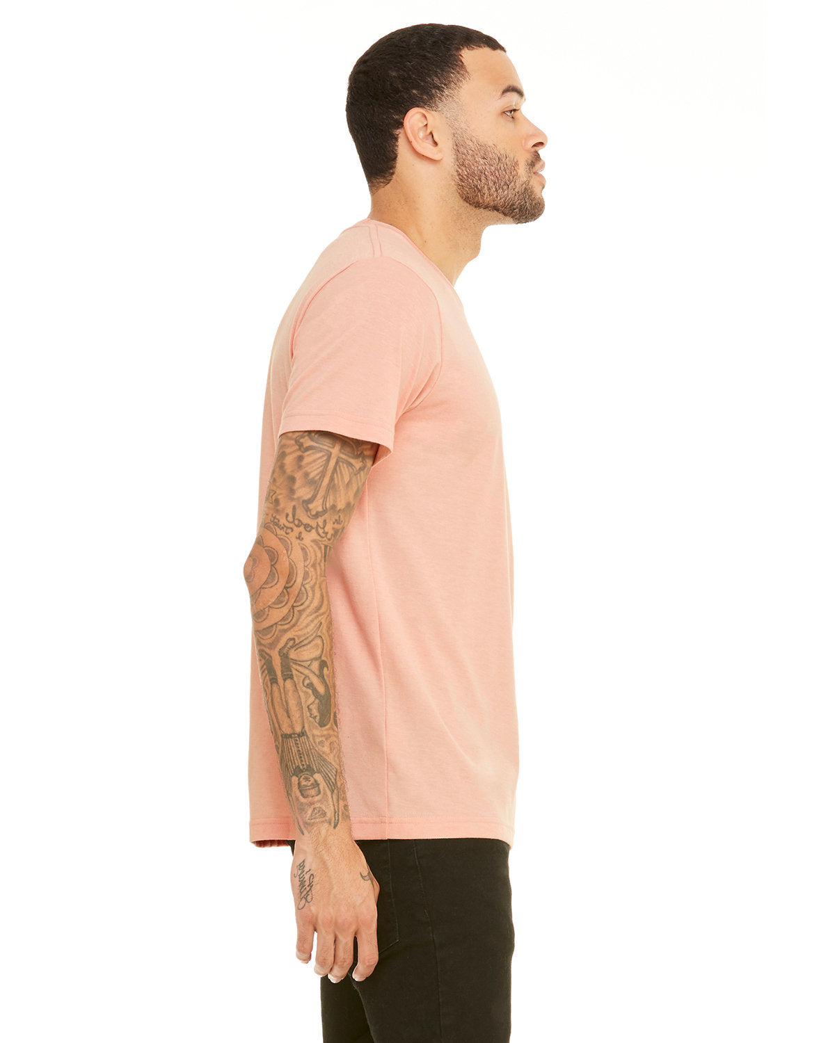 Bella + Canvas 3001CVC Unisex Heather CVC Crew Neck T-Shirt - Soft Cotton Blend Tee for Men & Women - Perfect for Casual Wear, Screen Printing & Everyday Outfits