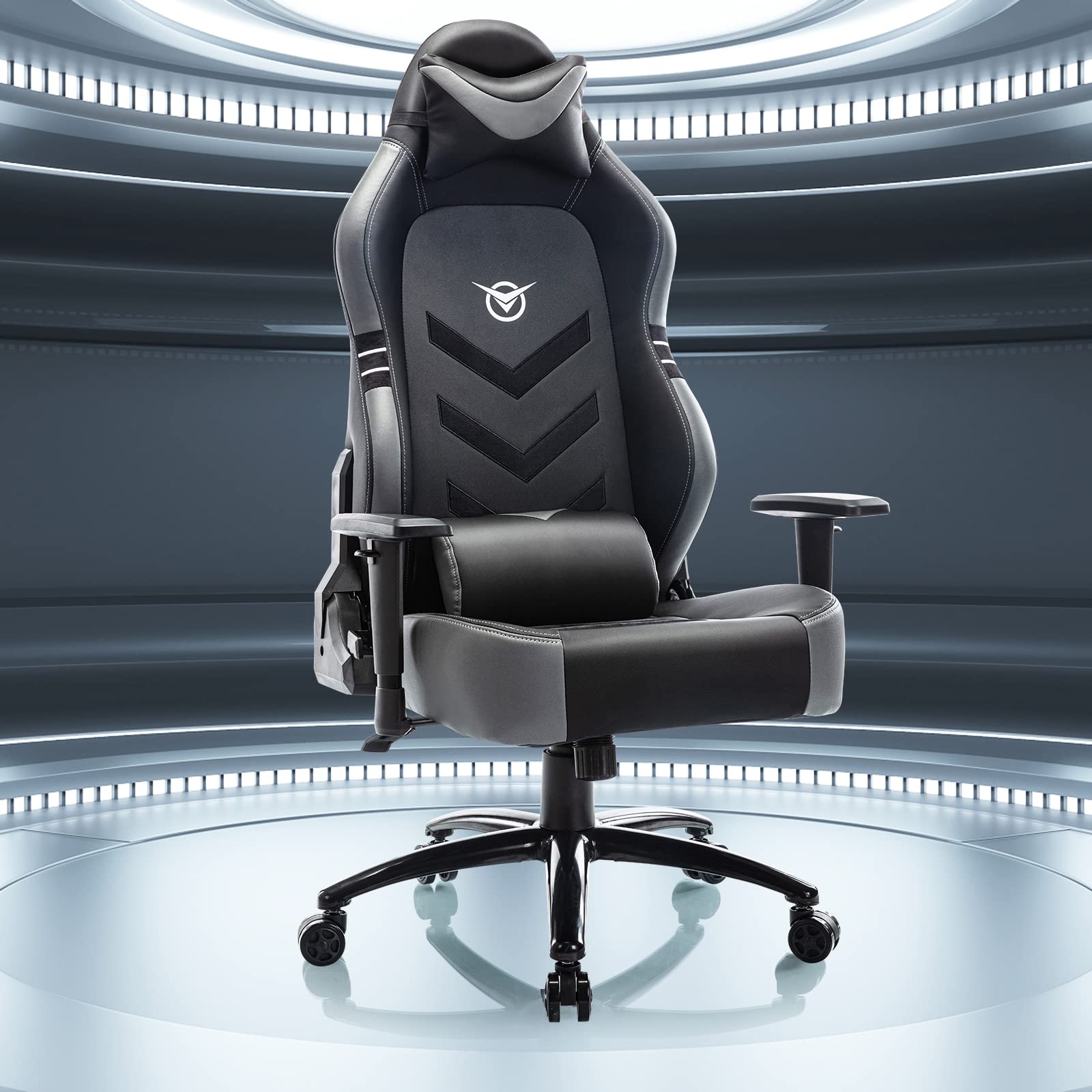 COLAMY Big and Tall Gaming Chair - Ergonomic High Back Office Chair with Wide Seat for Adults, Heavy Duty Computer Desk Chair for Gamers & Professionals - Perfect for Home Office, Gaming Setup and Workstations