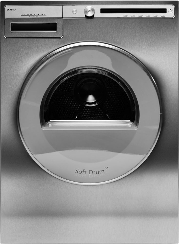 ASKO T411VDT Logic Vented Dryer - Energy Efficient Titanium Front Load Dryer for Large Laundry Loads | Perfect for Homes, Apartments & Laundry Rooms
