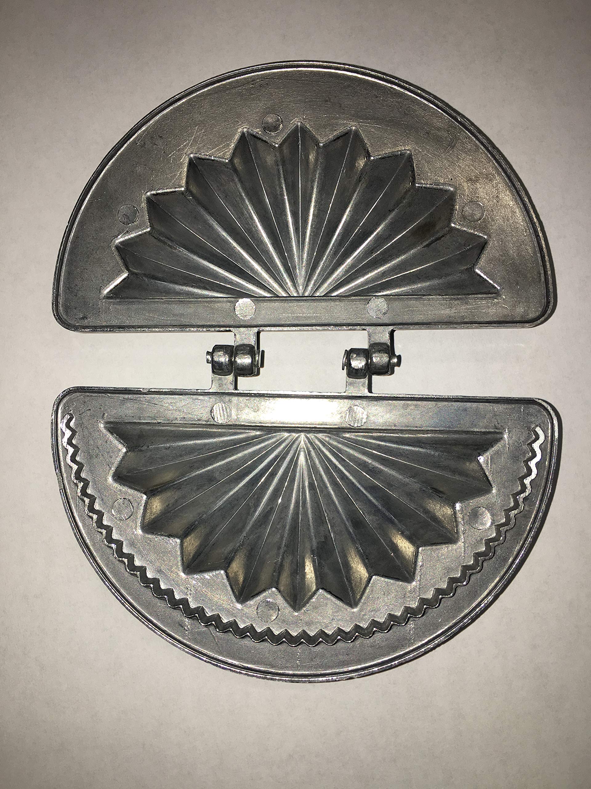 Premium Aluminum Dumpling Maker Mold (Silver) - Easy Homemade Dumplings & Wontons - Perfect for Asian Cooking, Family Meals & Party Snacks