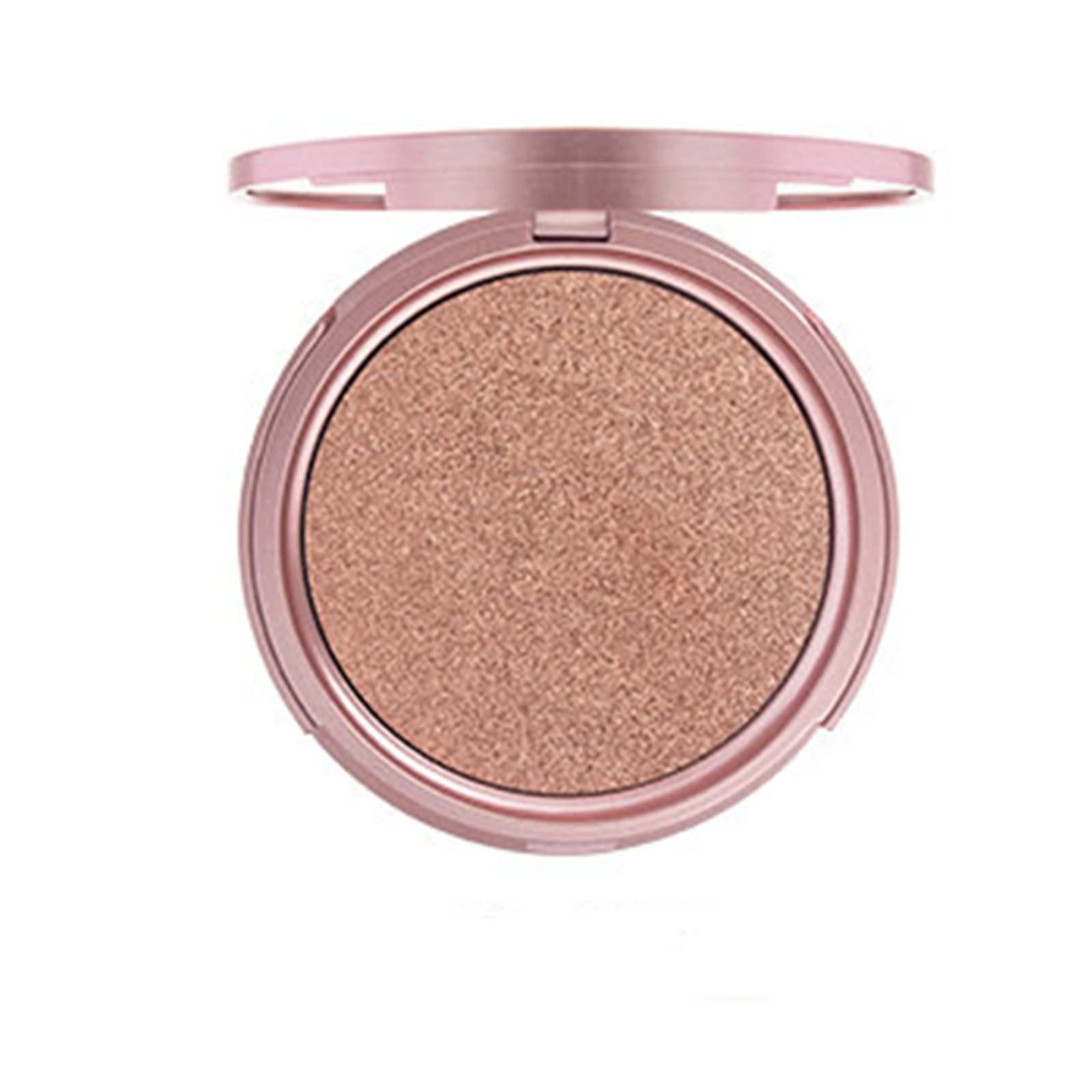 Natural Nude Highlighter Makeup Powder - Monochrome Light & High Gloss Finish for All Skin Types | Shimmery Face & Body Highlighting for Everyday Glow & Special Occasions
