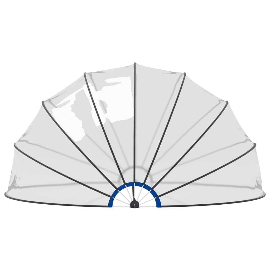 vidaXL 500x250 cm Pool Dome Cover | Heavy-Duty Weather Protection for Inground & Above Ground Pools | Outdoor Swimming Pool Accessories
