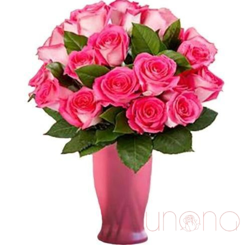 Romantic Red Roses Bouquet - Fresh Cut Flowers for Valentine's Day, Anniversary & Wedding - Perfect Gift for Her, Wife, Girlfriend or Sweetheart