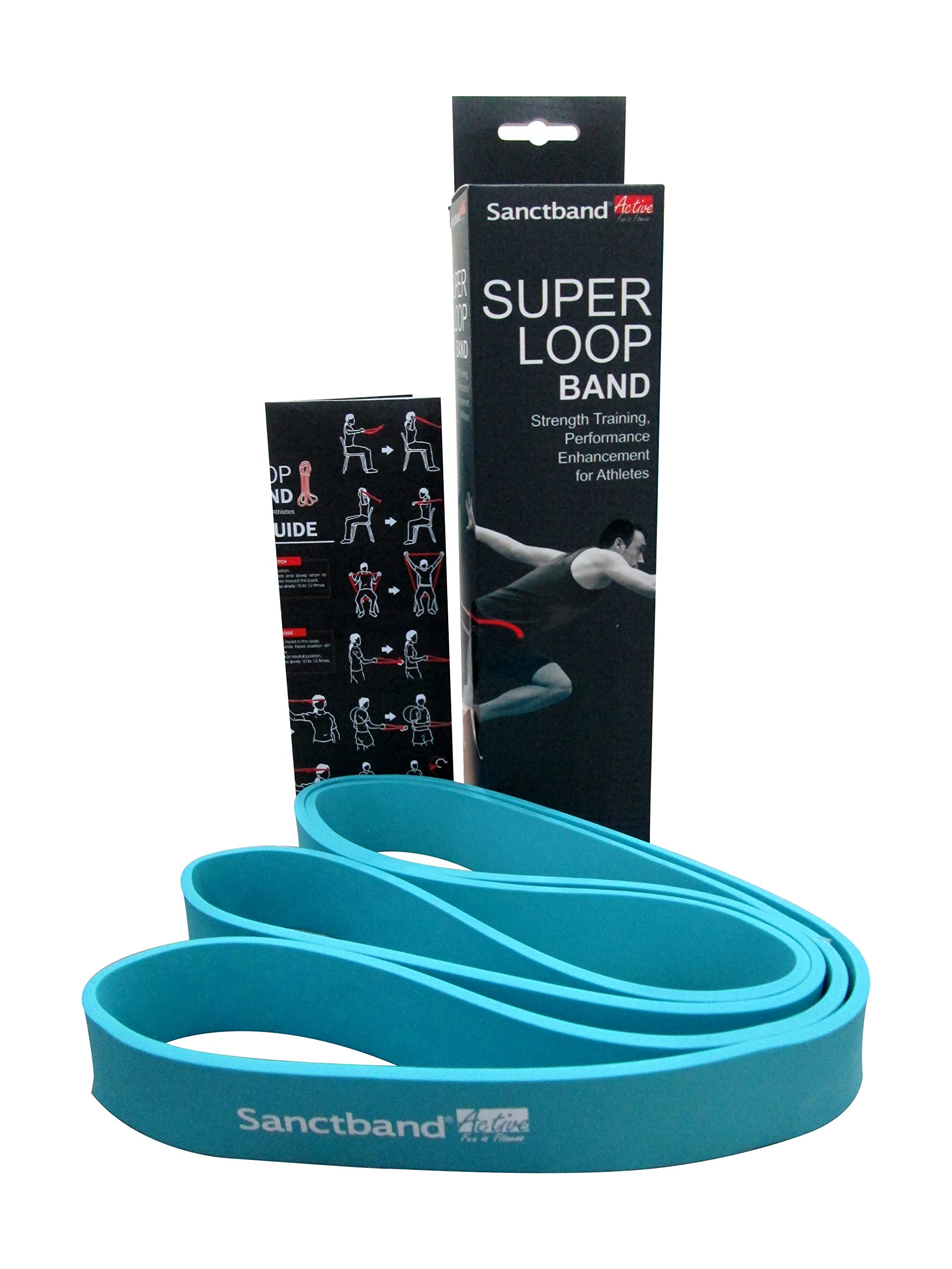 Premium Active Super Loop Resistance Band - Heavy Duty Pull Up Assist Bands for Home Workouts, Strength Training, Yoga & Physical Therapy - Ideal for Fitness, Rehabilitation & Mobility Exercises