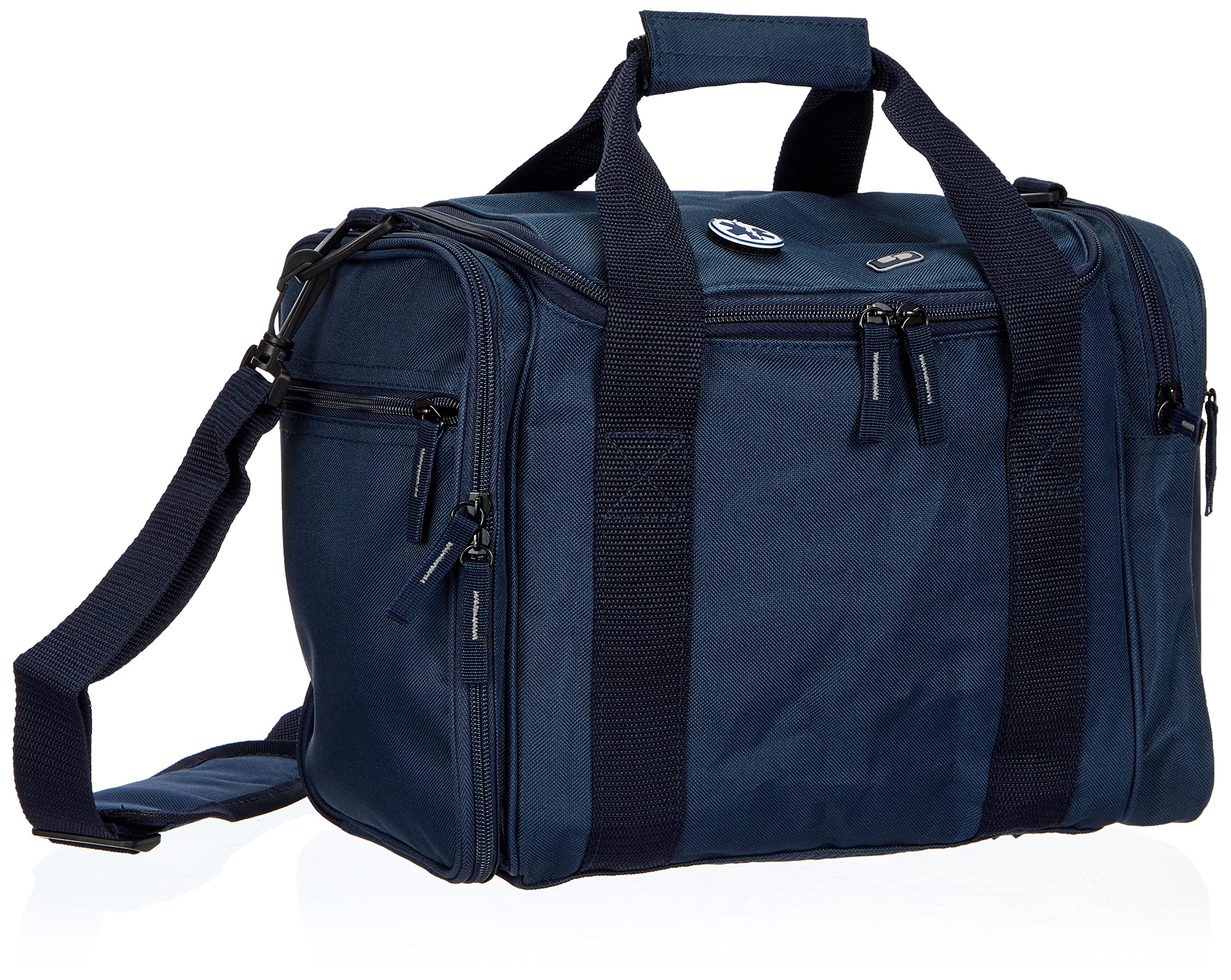 ELITE BAGS First Aid Backpack - Emergency Medical Bag for Hiking, Camping & Outdoor Adventures - Durable & Lightweight First Responder Gear (Blue)