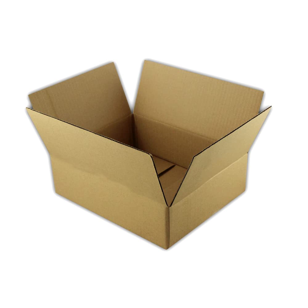 EcoSwift 12x9x3 Inches Corrugated Cardboard Shipping Box - Durable Moving & Mailing Carton for Packing, Storage & Ecommerce Shipping | Perfect for Home, Office & Small Business Use