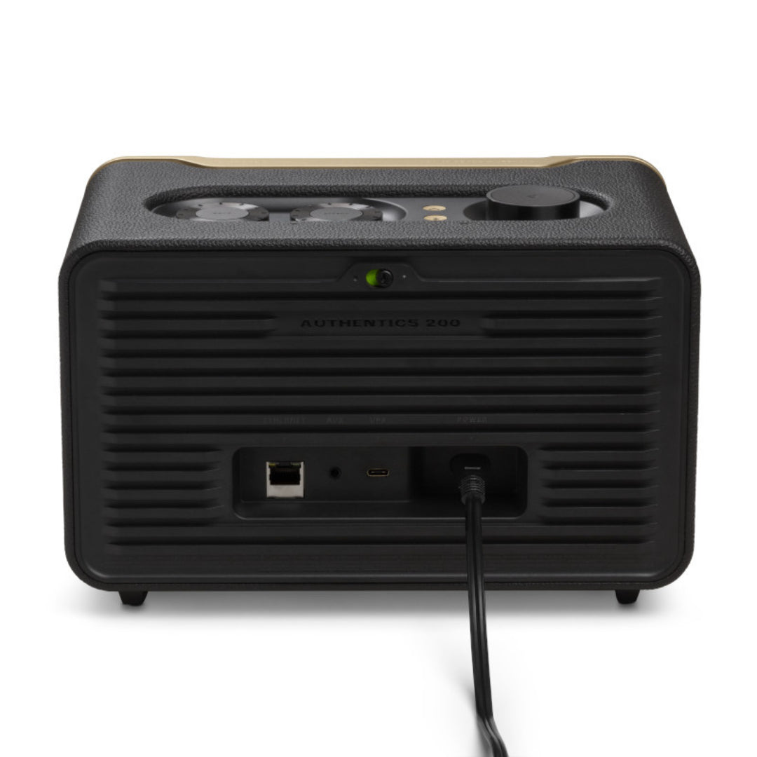 JBL Authentics 200 Wireless Bluetooth Speaker - Premium Portable Speaker with Deep Bass, 20-Hour Battery Life - Perfect for Outdoor Adventures, Beach Parties & Home Entertainment