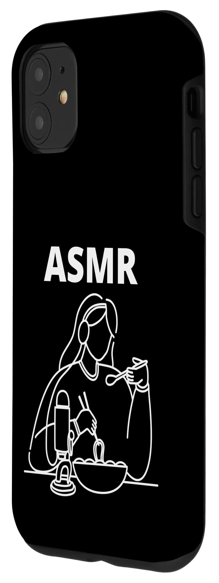 iPhone 11 Case with ASMR Sound Effects - Perfect for Mukbang Videos, Food ASMR Content Creation & Everyday Protection (Compatible with iPhone 11)