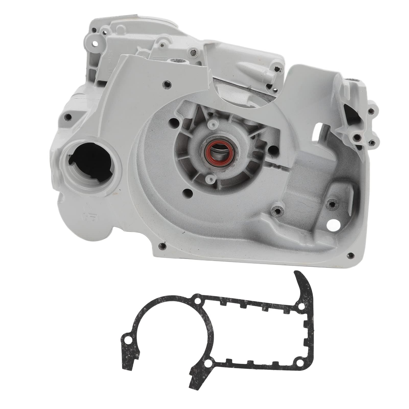 SH-RuiDu Chainsaw Crankcase Replacement - Metal Crank Case Housing Engine Part Compatible with Husqvarna MS361 Chainsaw - Durable Repair Part for Forestry & Landscaping Work