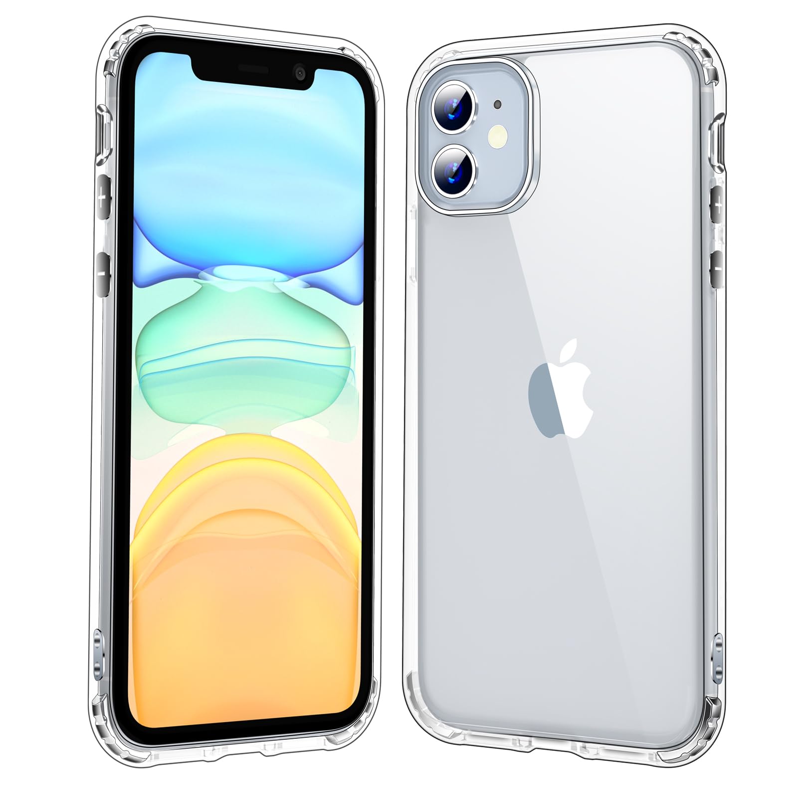 Premium Clear iPhone 11 Case 6.1-Inch | Shockproof & Anti-Yellowing Bumper Cover | Scratch-Resistant Protection | Perfect for Daily Use, Outdoor Activities & Travel