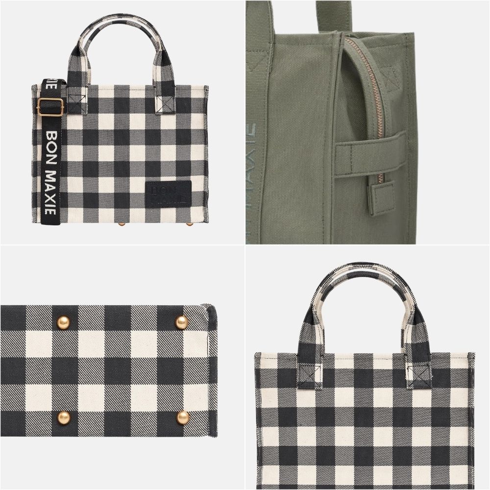 Structured Tote Bag Small - Stylish Latte Brown Leather Crossbody Shoulder Bag for Women | Perfect for Work, Travel & Everyday Use