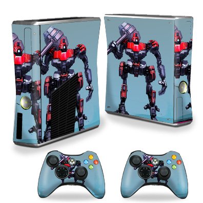 MightySkins Custom Vinyl Skin Wrap for Xbox 360 & Xbox 360 S Console - Thor Design | Protective, Durable, Easy to Apply & Remove | Made in USA | Perfect for Gaming Setups, Themed Rooms & Collector Displays