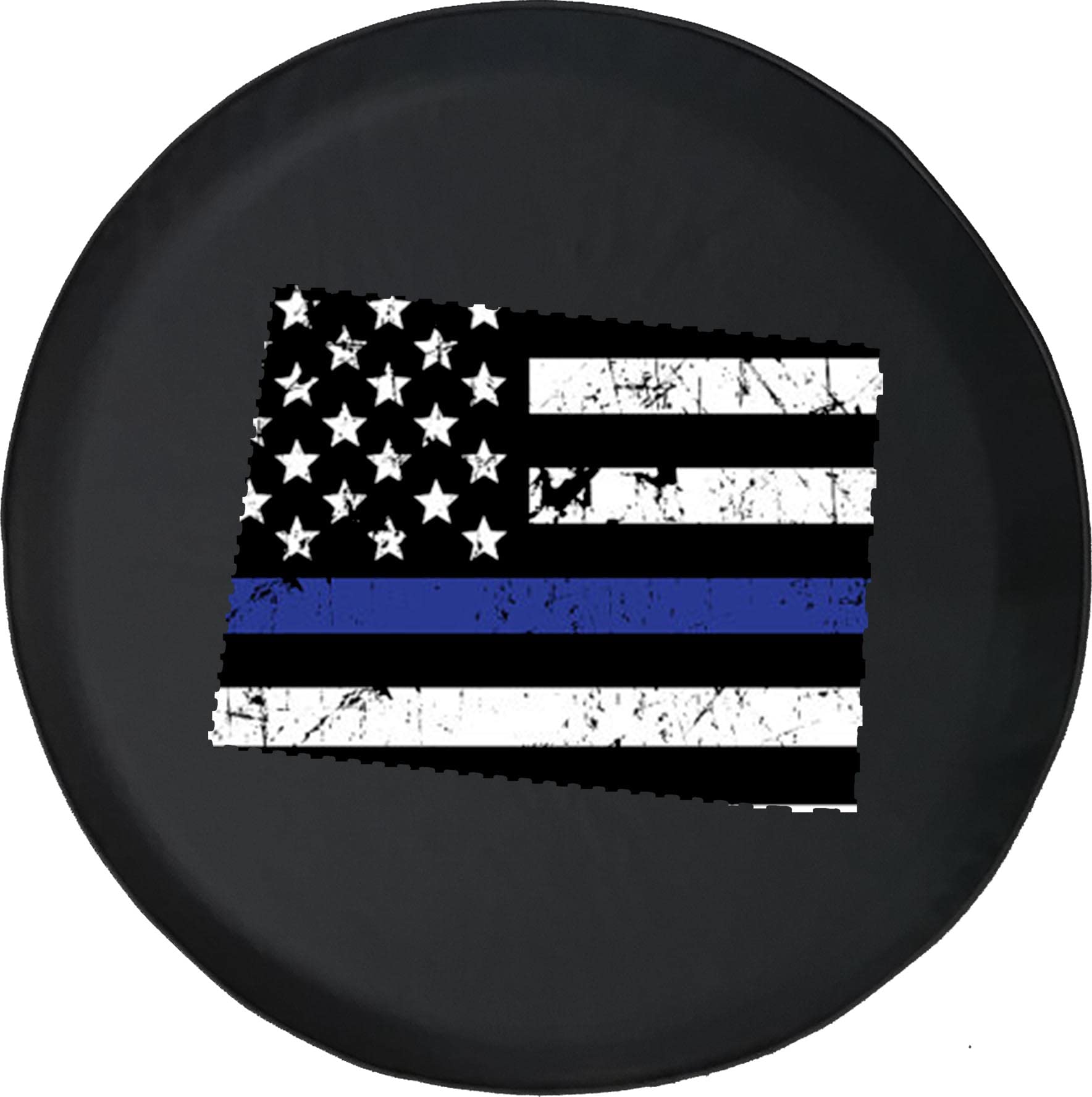 Funny Spare Tire Cover for SUV, Truck, RV & Camper - 31 Inch Fire Fighter Design | Durable PVC Leather Wheel Protector | Perfect for Outdoor Adventures & Road Trips