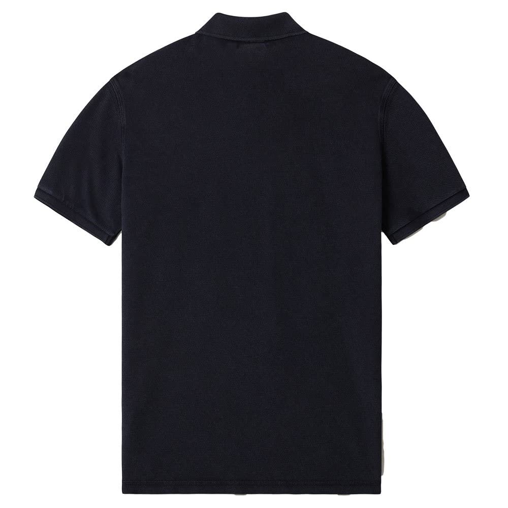 Napapijri Men's Short Sleeve Polo Shirt - Collar & Button Down Casual T-Shirt NP0A4F68 EOB | Perfect for Golf, Office Wear & Summer Outfits