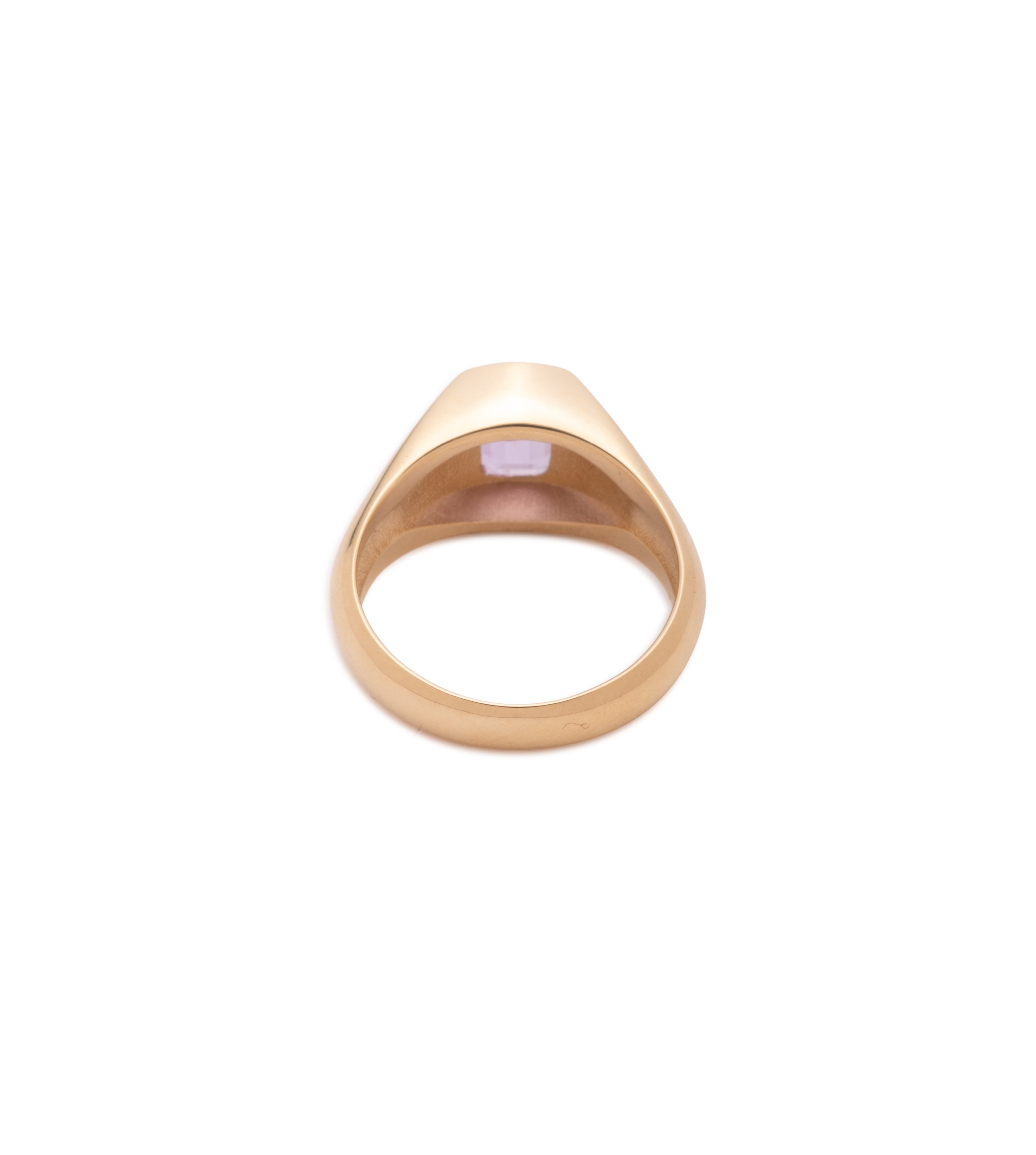 1.70 Carat Natural Purple Sapphire Ring with Unique Internal Compass Design - Handcrafted Gemstone Jewelry for Women, Perfect for Anniversary Gifts & Special Occasions