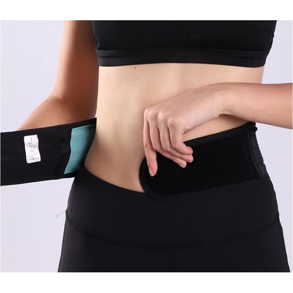 Men's Waist Trimmer Belt for Weight Loss & Tummy Toning - XL Size, Black - Workout, Slimming, Body Shaper for Gym & Sports