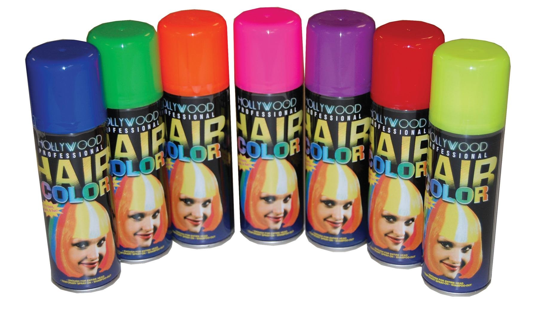 Morris Costumes Adult Unisex Green Fluorescent Hair Spray - Temporary Hair Color for Halloween, Cosplay & Costume Parties