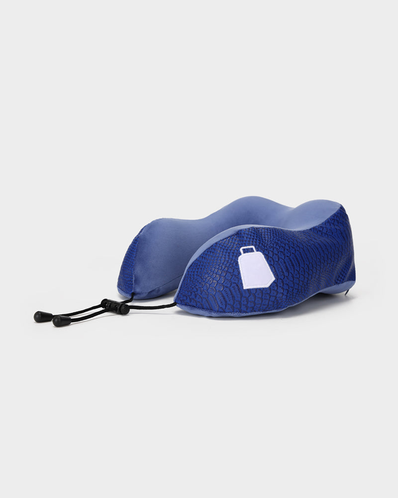 Apollo 1 Neck Pillow for Travel & Office - Memory Foam Support for Airplane, Car, Home Use - Comfortable & Ergonomic Design for Neck Pain Relief
