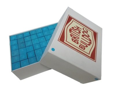 Premium Blue Billiard Chalk - High Grip Pool Cue Chalk for Smooth Shots - Perfect for Professional & Home Pool Tables, Bars, and Game Rooms