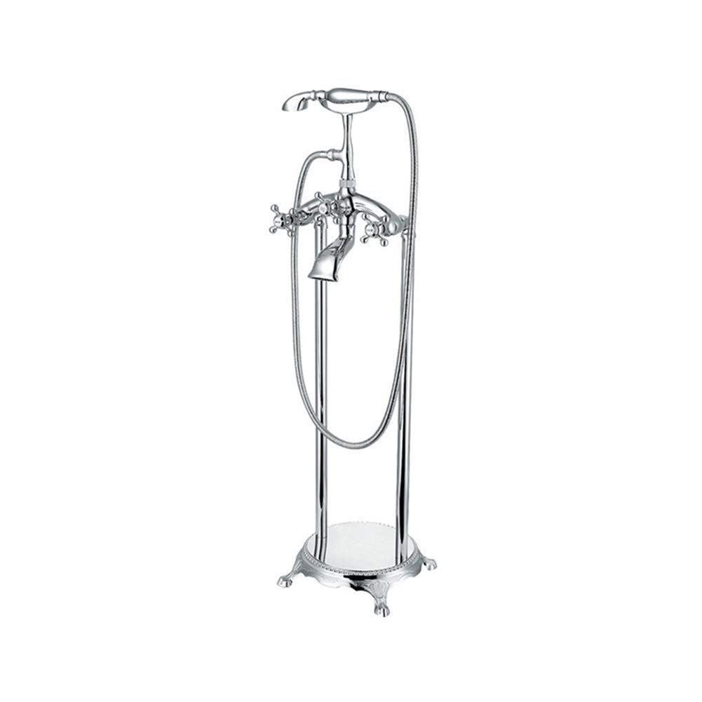 Durable Handheld Shower Kit with Exposed B&S Faucets - Bathroom Shower Floor Installation Accessories for Bathtub & Shower Upgrade - Perfect for Modern Bathroom Renovation and Spa-Like Shower Experience