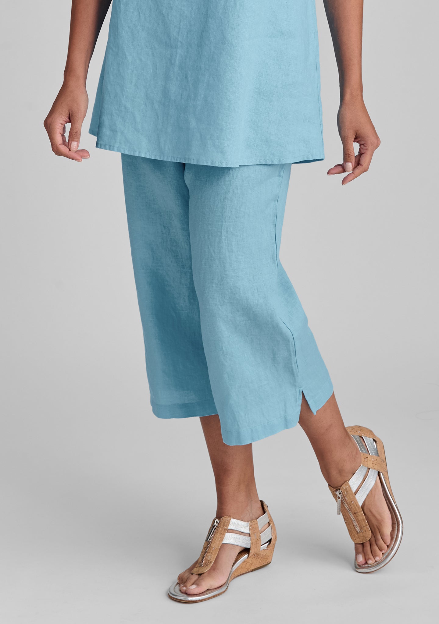 Comfortable Linen Pants with Elastic Waistband - Breathable & Stylish Push Out Pants for Women | Perfect for Summer, Travel & Casual Wear
