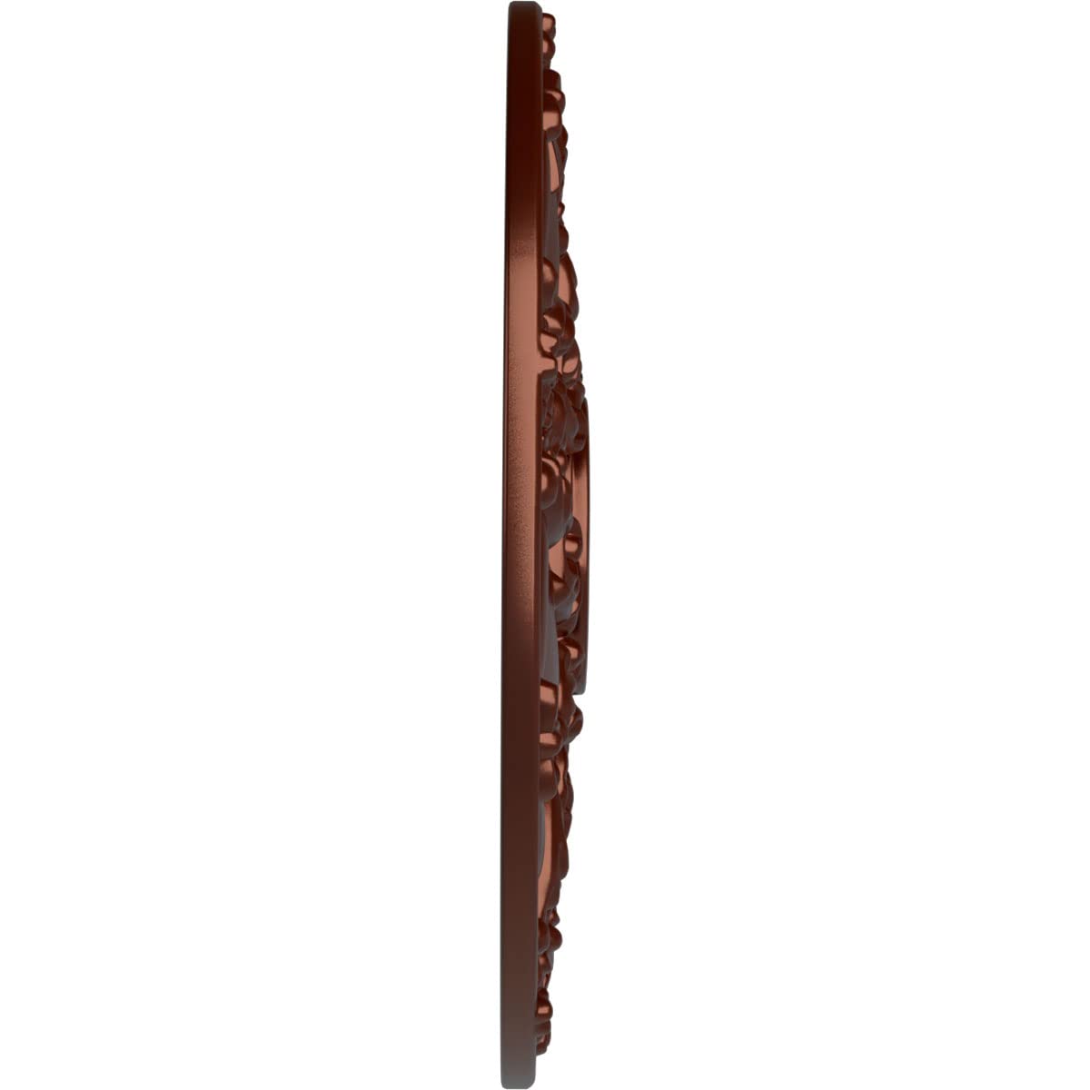 Ekena Millwork CM18NOACS 18 Inch Norwich Ceiling Medallion - Hand-Painted Antique Copper Finish, 18