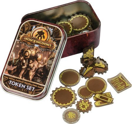 Iron Kingdoms Full Metal Fantasy RPG Token Set - Perfect for Tabletop Gaming & Role-Playing Adventures
