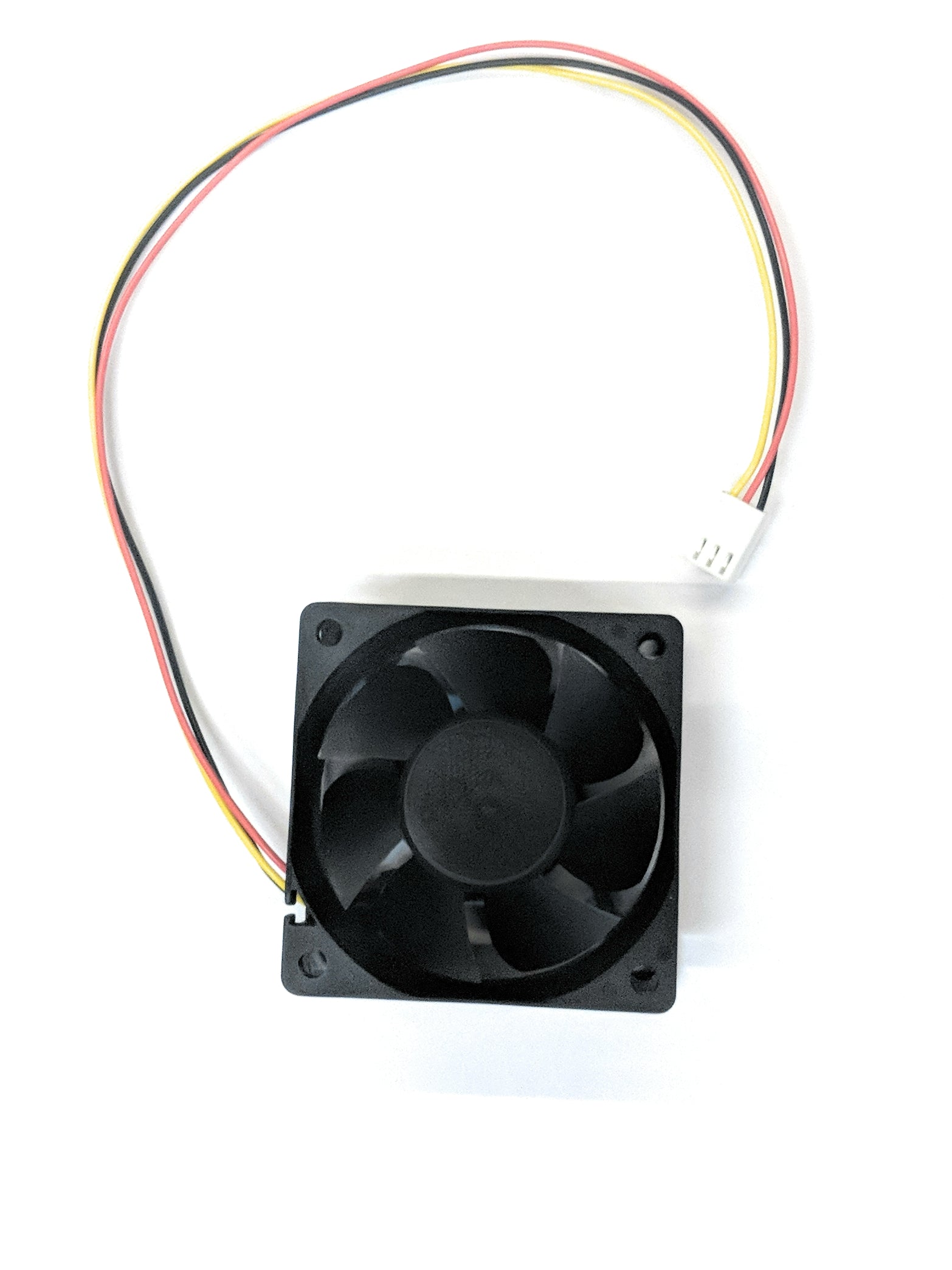 Everflow 60x60x25mm 12V DC Cooling Fan - Low Noise, 3-Pin Connector (Model F126025BL) - Perfect for PC Cooling, Electronics Enclosures & DIY Projects