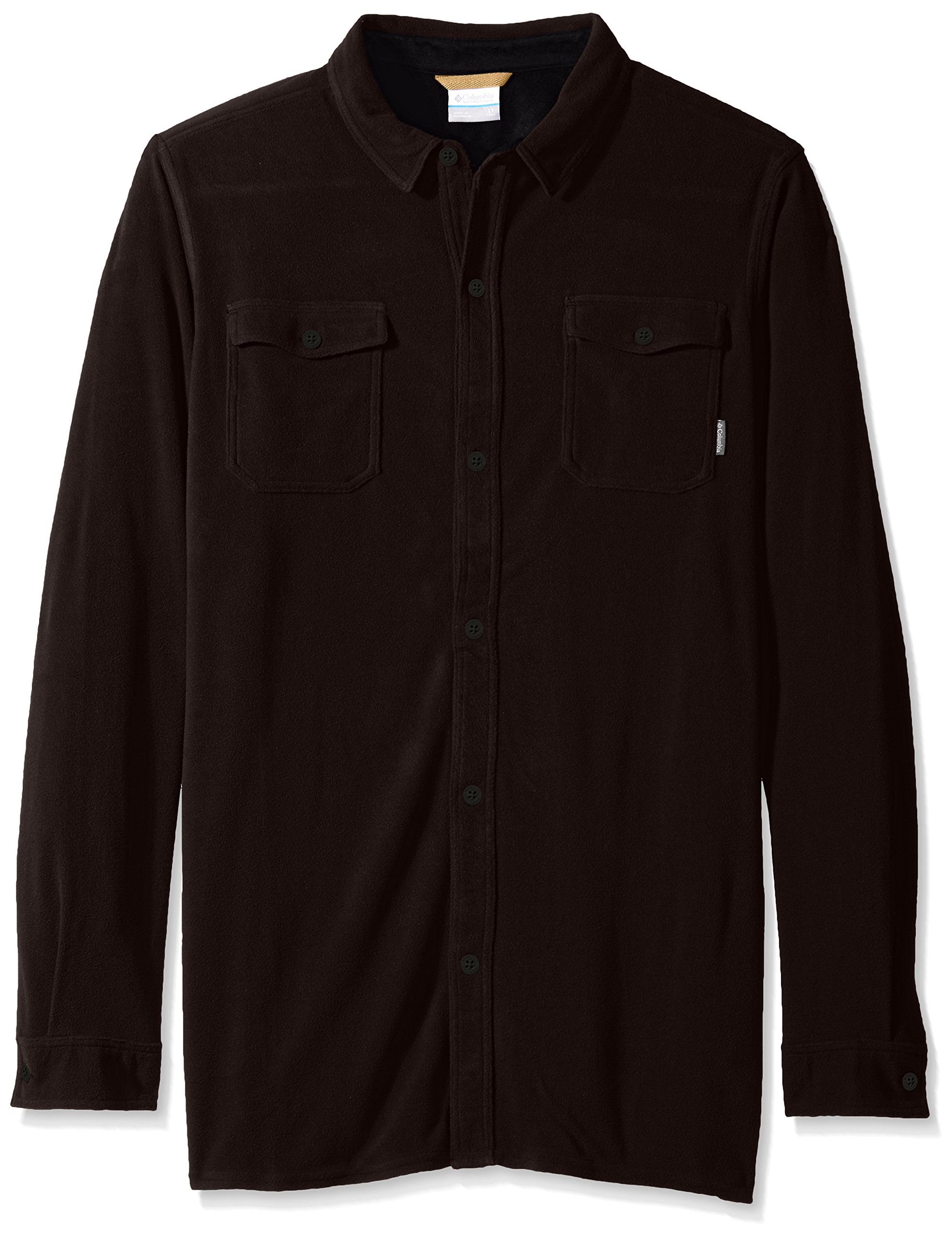 Columbia Men's Forest Park Big & Tall Overshirt Jacket - Water-Resistant Flannel Shirt for Outdoor Camping & Hiking (Casual Wear & Layering)