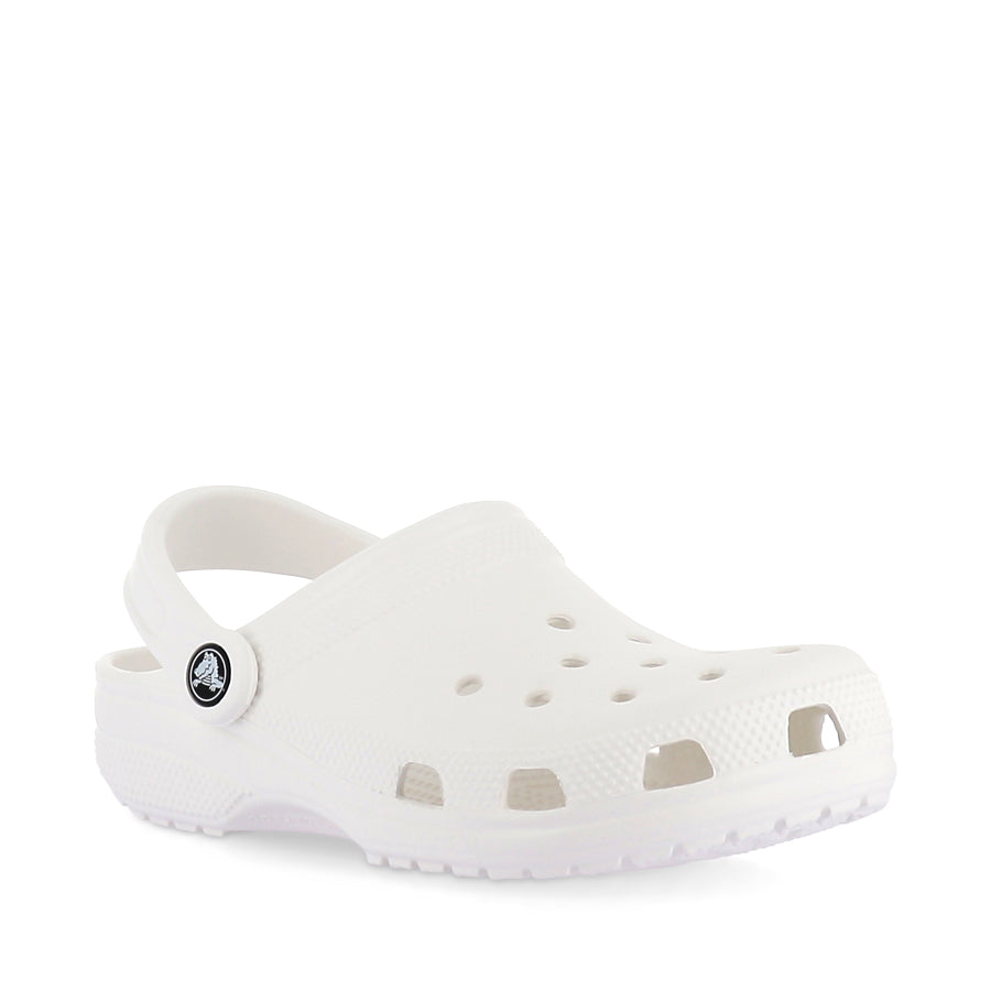 Classic White Clog Shoes for Women & Men - Comfortable Slip-On Casual Footwear for Walking, Gardening & Beach